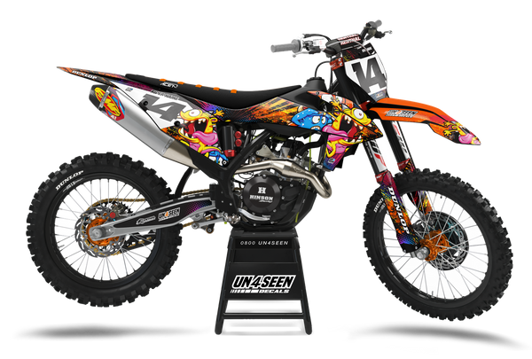 KTM  Moaning Monsters Graphics Kit - Muckya