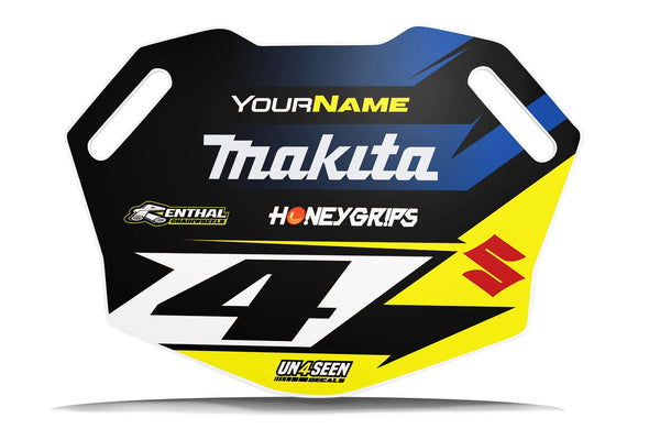 Pitboard Graphics (Board Included) -  ricky blue