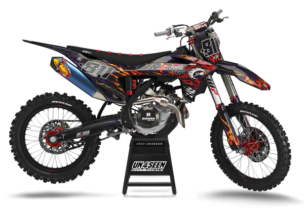 GasGas Crank Graphics Kit - Eye of the Mind