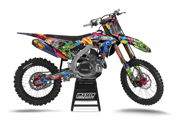 Honda  Hissing Kittys Graphics Kit - Garbage Puss