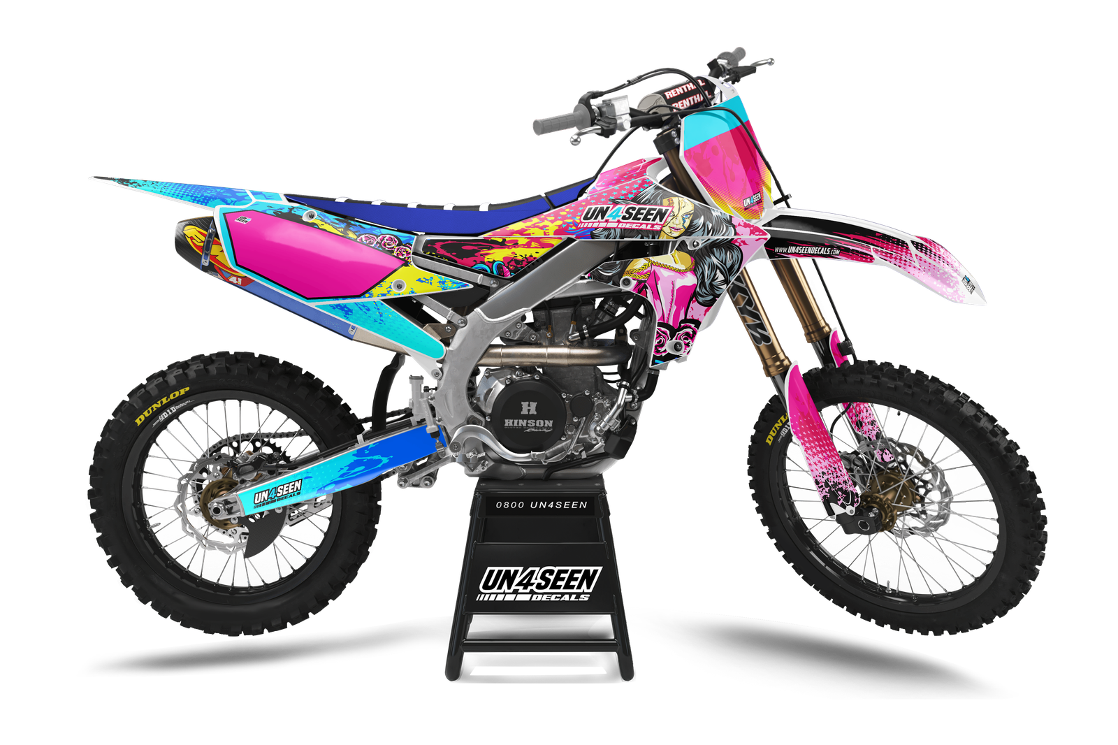 Yamaha Zombie Graphics Kit Barbie New Zealand