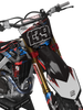 Honda Split By Light Graphics Kit -  Blaze