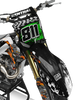 Kawasaki Crank  Graphics Kit -  Heat of Noise