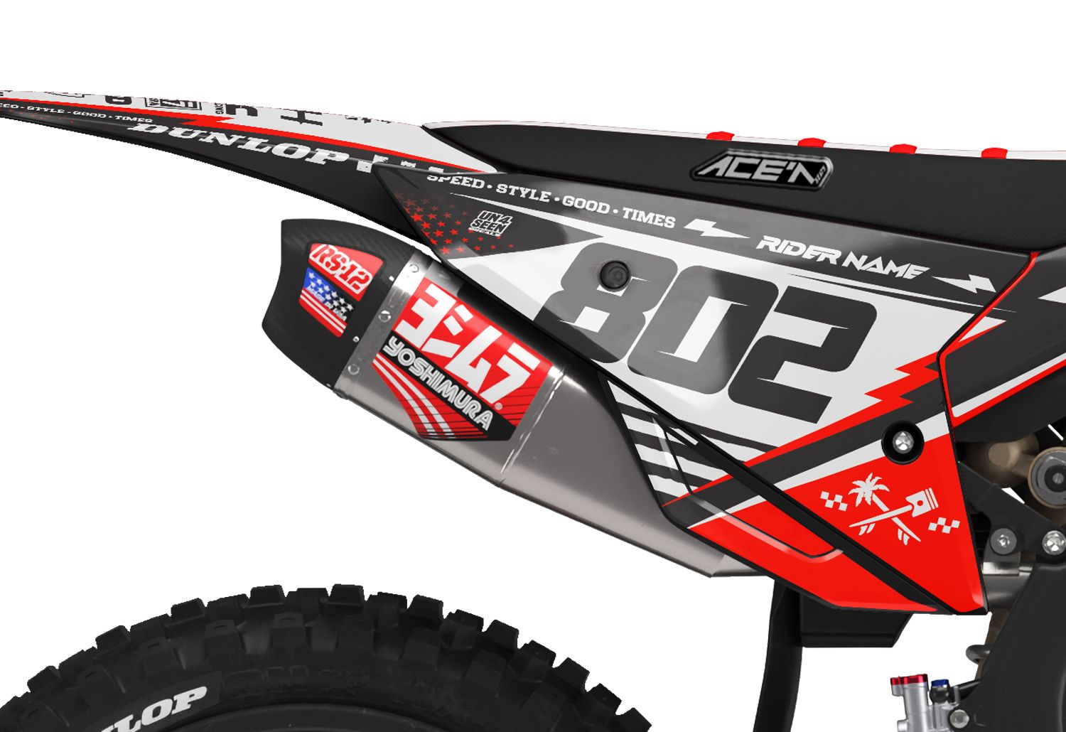 Honda Graphics Kit - Fasthouse New Zealand