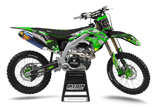 Kawasaki  Split By Light Graphics Kit - Shape