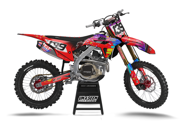 Honda Split By Light Graphics Kit -  Mirror