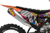 ktm Crank Graphics Kit - Mexico rainbows
