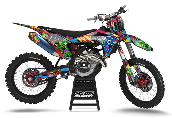 GasGas  Hissing Kittys Graphics Kit -Garbage Puss