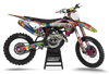 GasGas Retro Yippies  Graphics Kit - Drop Acid Not Bombs