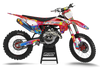 GasGas Retro Yippies  Graphics Kit - Bliss