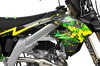 Kawasaki Split By Light Graphics Kit - Flash