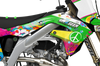 Kawasaki Retro Yippies Graphics Kit  - Bliss