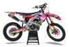 Kawasaki Retro Yippies Graphics Kit - Peace Love Party