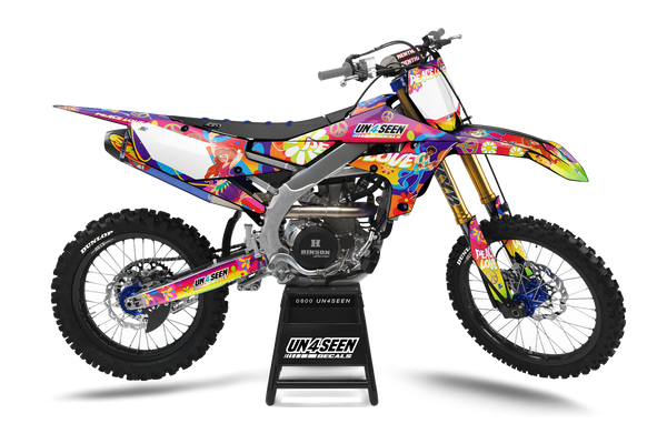 Yamaha Retro Yippies Graphics Kit - Groovy Flows