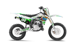 Kawasaki Zombie Blood Green Graphic Kit - KK KXF KDX KLX Models | All Years