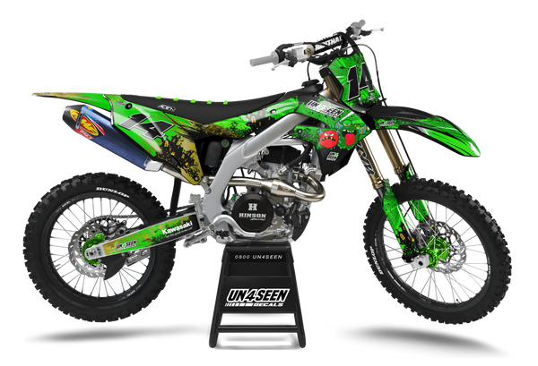 Kawasaki  Moaning Monsters Graphics Kit - Starlight Slop