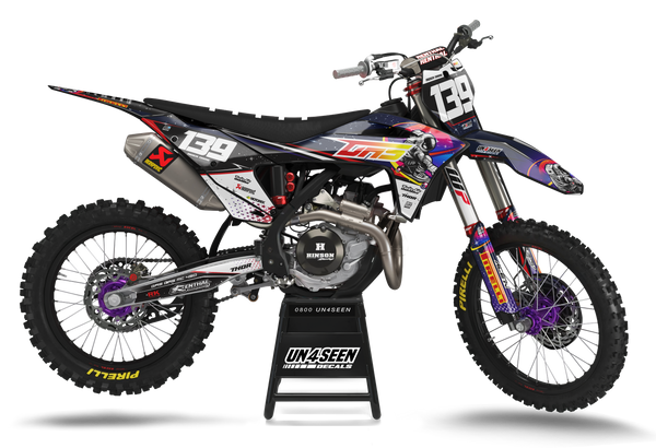 GASGAS Galaxy Graphics Kit - Spaceskate