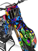 Yamaha Hissing Kittys Graphics Kit - GARBAGE PUSS