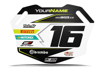 Pitboard Graphics (Board Included) -  gas white
