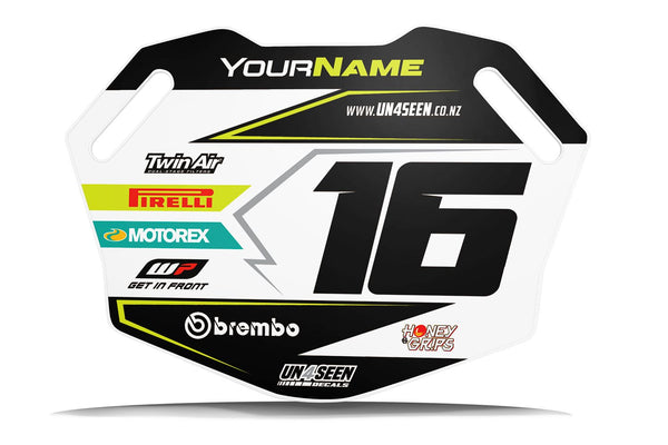 Pitboard Graphics (Board Included) -  gas white