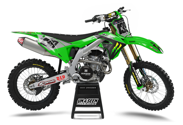 Kawasaki Boss Graphic Kit - KK KXF KDX KLX Models | All Years