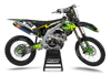 Kawasaki Split By Light Graphics Kit - Flash