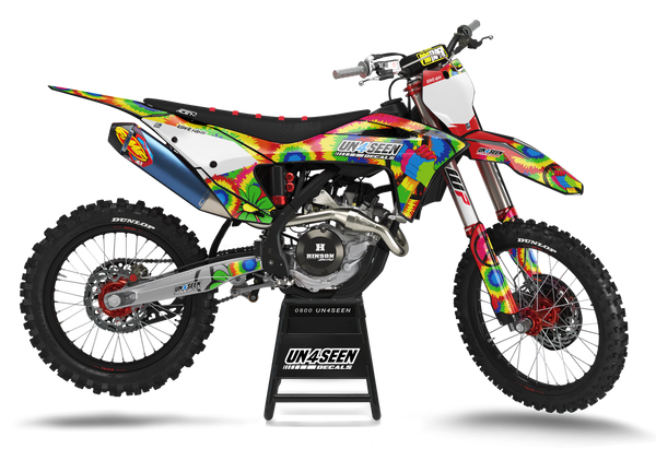 GasGas Retro Yippies  Graphics Kit - Unite