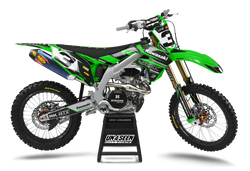 Kawasaki Ninja Green Graphic Kit - KK KXF KDX KLX Models | All Years