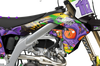 Kawasaki  Hissing Kittys Graphics Kit - FREAKY FURBALL
