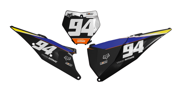 KTM Whips Number Background - SX SXF XC XCF EXC EXCF Models | All Years