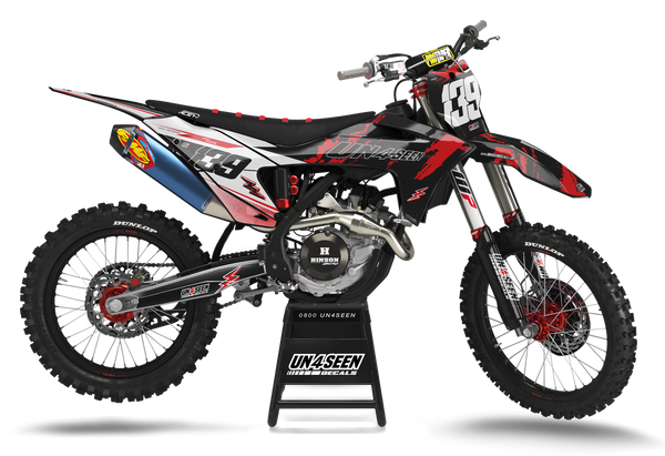 GasGas Split by Light Graphics Kit - Plash