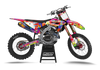 Honda Retro Yippies Graphics Kit - Groovy Flows
