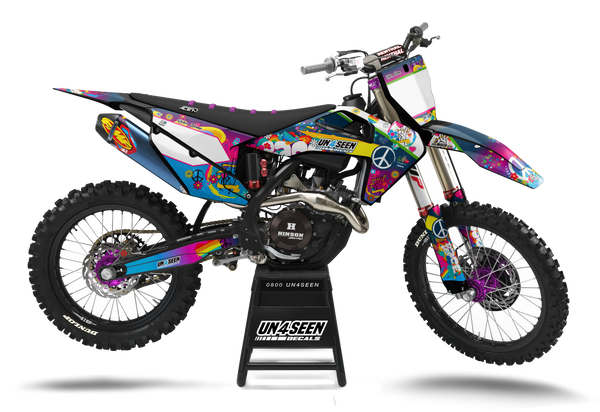 Husqvarna Retro Yippies  Graphics Kit - Bliss
