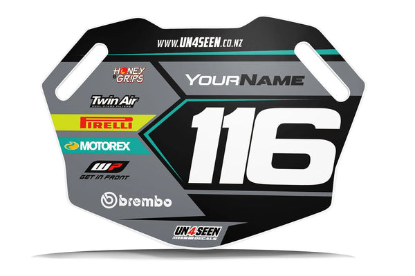 Pitboard Graphics (Board Included) - gas aqua
