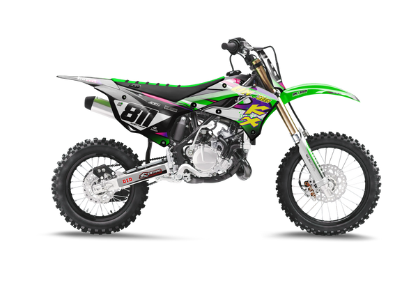 Kawasaki Tweaked Graphic Kit - KK KXF KDX KLX Models | All Years