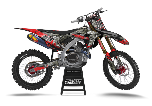 Honda Crank Graphics Kit -  Pist'on ready