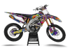 Kawasaki Retro Yippies Graphics Kit - Hippi Bus vibes