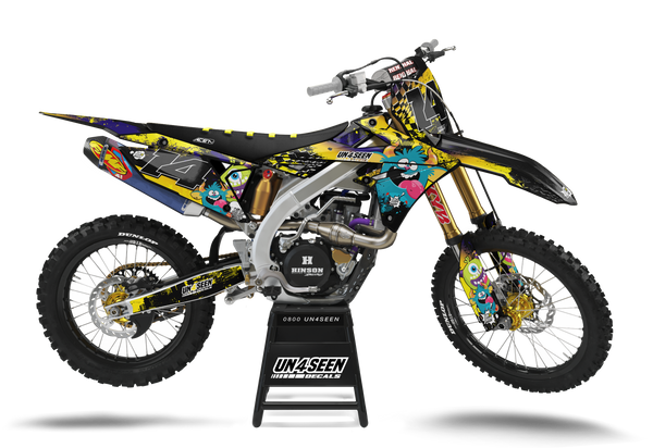 Suzuki  Moaning Monsters Graphics Kit - Mop Top
