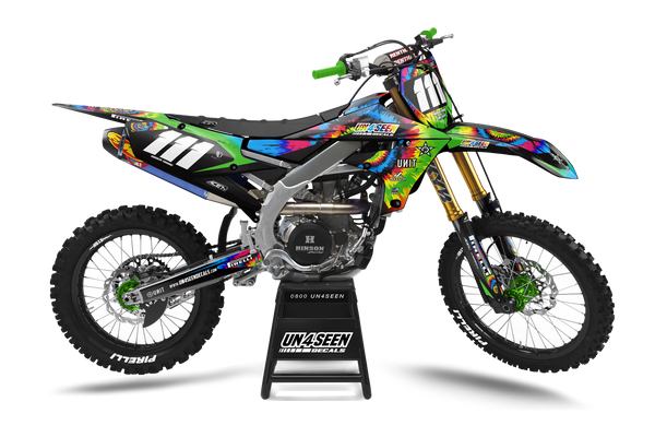 Yamaha Tiedie Graphic Kit - YZ YZF WR TTR PW Models | All Years