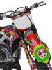 Honda Retro Yippies Graphics Kit - Drop Acid Not Bombs