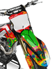 Kawasaki Retro Yippies Graphics Kit - Peace Not War