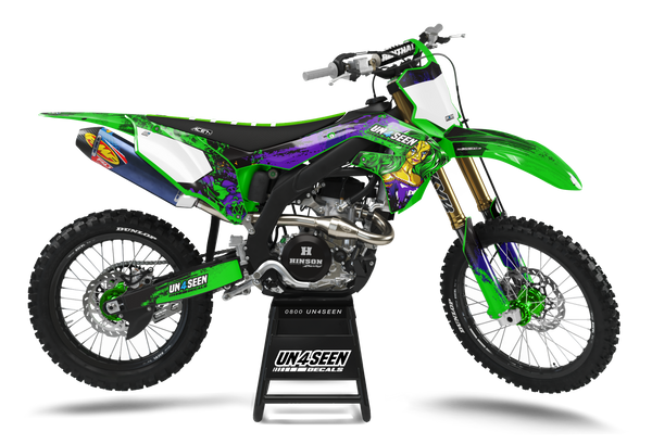Kawasaki Zombie Graphics Kit -  Barbie