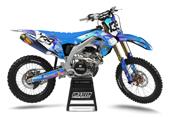 Kawasaki Galaxy Graphics Kit - Space Air