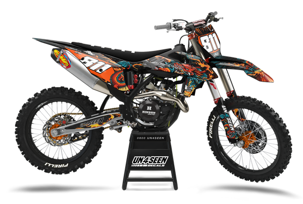 KTM Crank  Graphics Kit -  Dragon of Thought