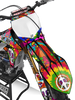 Yamaha Retro Yippies Graphics Kit - Drop Acid Not Bombs