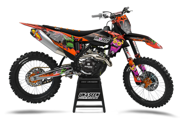 KTM  Moaning Monsters Graphics Kit - Tiger Thumb
