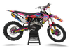Husqvarna Retro Yippies Graphics Kit - Peace Love Party