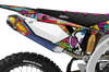 Suzuki Retro Yippies Graphics Kit - Drop Acid Not bombs