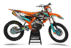 KTM Tempo Graphic Kit - SX SXF XC XCF EXC EXCF Models | All Years