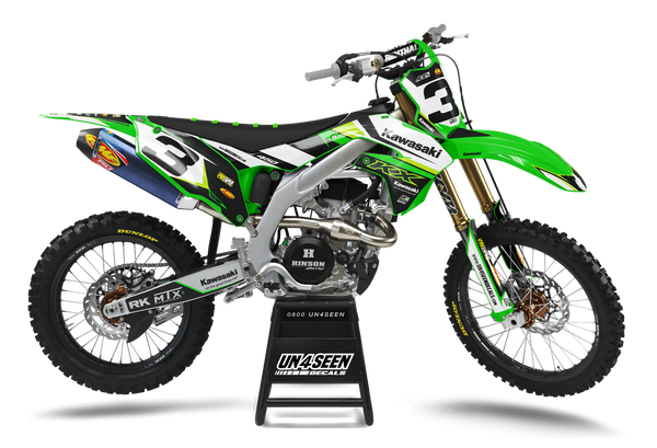 Kawasaki Ninja Graphic Kit - KK KXF KDX KLX Models | All Years